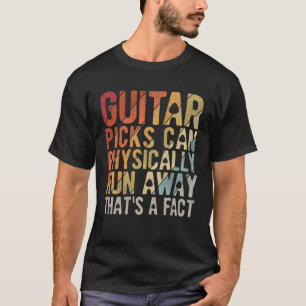 Camiseta Jugador De Guitarra Acústica Para Un Guitarista De
