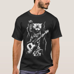 Camiseta Jugador de guitarra con culo de trasero rock y tra