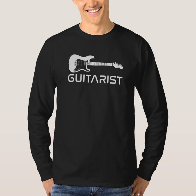 Camiseta Jugador de guitarra de instrumentos de música guit (Anverso)
