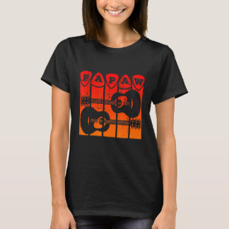 Camiseta Jugador de guitarra de Púa de guitarra Papaw Guit 
