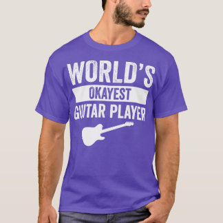 Camiseta Jugador de guitarra del mundo Okayest