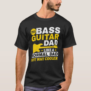 Camiseta Jugador de guitarra diciendo que soy un papá de gu