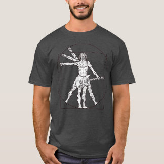 Camiseta Jugador de guitarra masculina