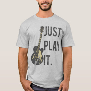 Camiseta Jugador de guitarra solo lo toca