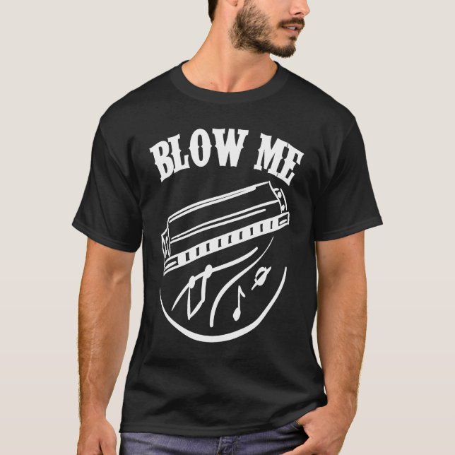 Camiseta Jugador de Harmonica me sopló (Anverso)