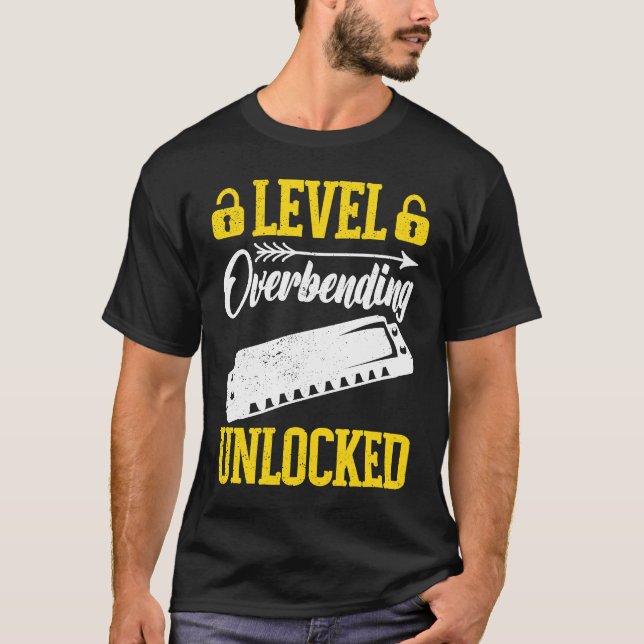 Camiseta Jugador de Harmonica sin bloquear de nivel (Anverso)