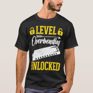 Camiseta Jugador de Harmonica sin bloquear de nivel