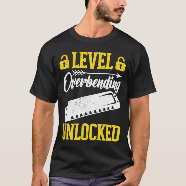 Camiseta Jugador de Harmonica sin bloquear de nivel (Anverso)