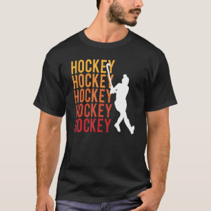 Camiseta Jugador de hockey con número de hockey