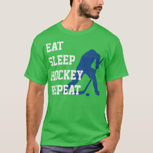Camiseta Jugador de hockey de césped de repetición de hocke