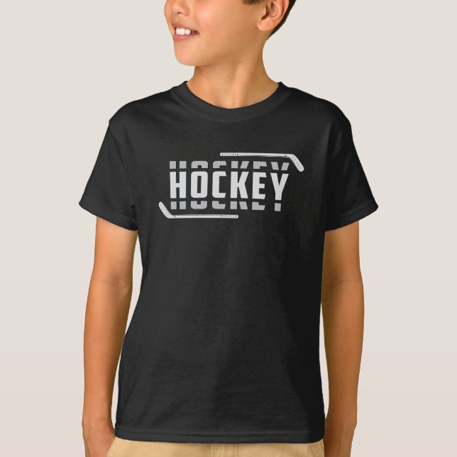Camiseta Jugador de hockey de hielo Palo Equipo deportivo d (Anverso)