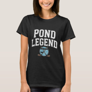 Camiseta Jugador de Hockey en Laguna Leyenda del Shinny (1)