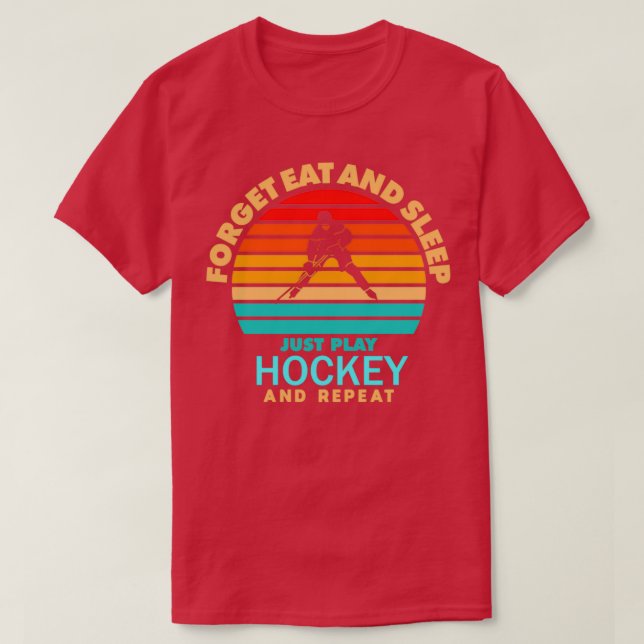 Camiseta Jugador de hockey Equipo de hockey sobre hielo Gol (Diseño del anverso)