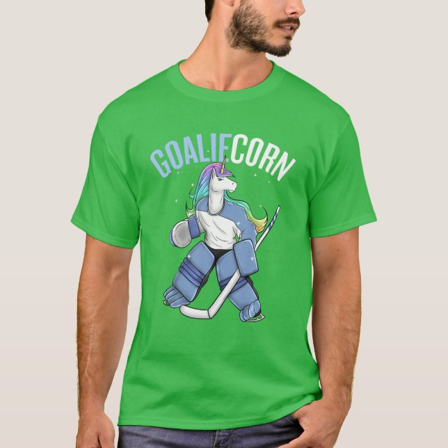 Camiseta Jugador de hockey Goaliecorn Pun Sports (Anverso)