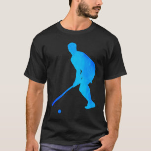 Camiseta Jugador de Hockey Gráfico Retro Hockey sobre Céspe