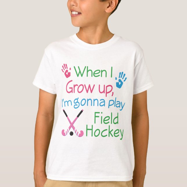 Camiseta Jugador de hockey hierba (futuro) (Anverso)