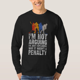 Camiseta Jugador de hockey Juego deportivo Gag gráfico
