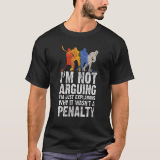Camiseta Jugador de hockey Juego deportivo Gag gráfico