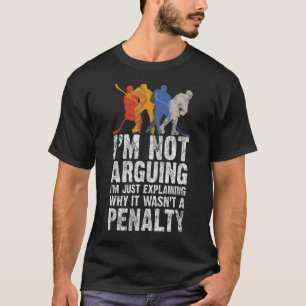 Camiseta Jugador de hockey Juego deportivo Gag gráfico