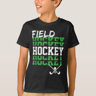 Camiseta Jugador de Hockey sobre Césped Diciendo Fans Día d