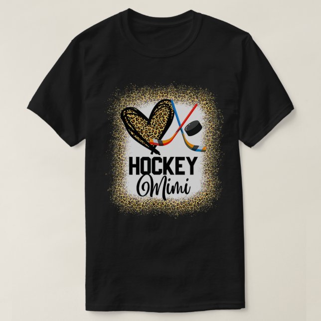 Camiseta Jugador de hockey sobre familia obsequia a su hock (Diseño del anverso)