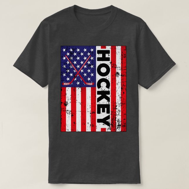 Camiseta Jugador de hockey sobre hielo (Diseño del anverso)
