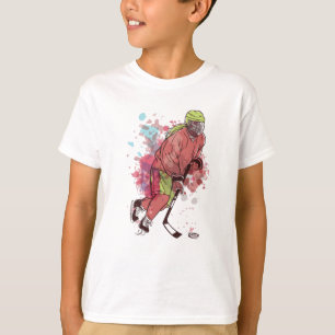 Camiseta Jugador de hockey sobre hielo