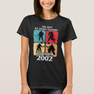 Camiseta Jugador de hockey sobre hielo de 20 años 2002 20º 