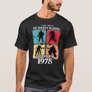 Camiseta Jugador de hockey sobre hielo de 47 años 1975 47º