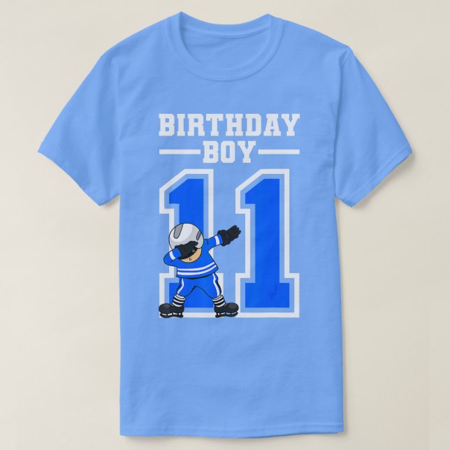 Camiseta Jugador de hockey sobre hielo de niño de 11 años (Diseño del anverso)