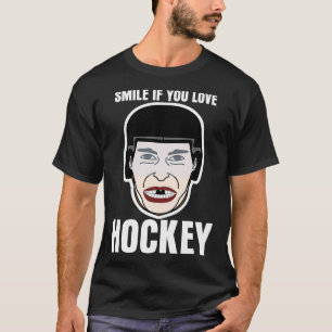 Camiseta Jugador de hockey sobre hielo en Chiste de hockey 