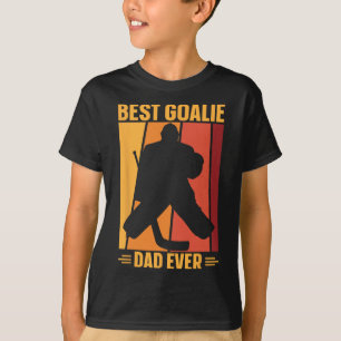 Camiseta Jugador de hockey sobre hielo Goalie Dad Hockey so