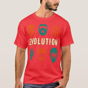 Camiseta Jugador de hockey sobre hielo Goalie Mask Evolutio