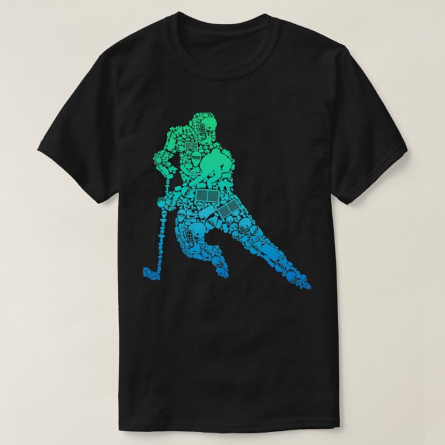 Camiseta Jugador de hockey sobre hielo Jóvenes hombres niño (Diseño del anverso)