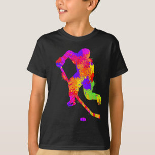Camiseta Jugador de Hockey sobre Hielo Niños Jóvenes Hombre