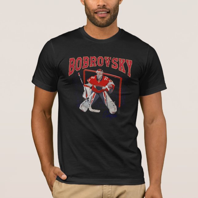 Camiseta Jugador de hockey sobre hielo Sergei Bobrovsky (Anverso)
