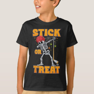 Camiseta Jugador de hockey sobre hielo Skeleton Costume de 