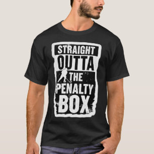 Camiseta Jugador de hockey sobre hielo Straight Outta The P