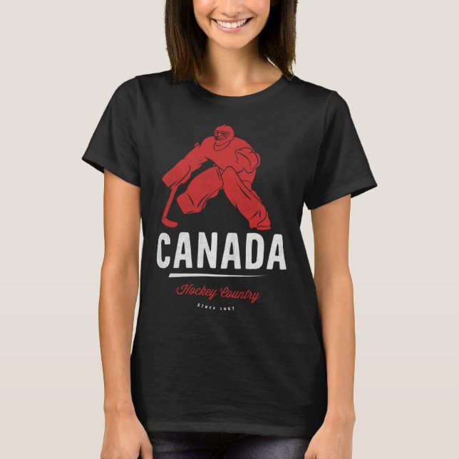 Camiseta Jugador de hockey sobre hierba de Canadá Eh equipo (Anverso)