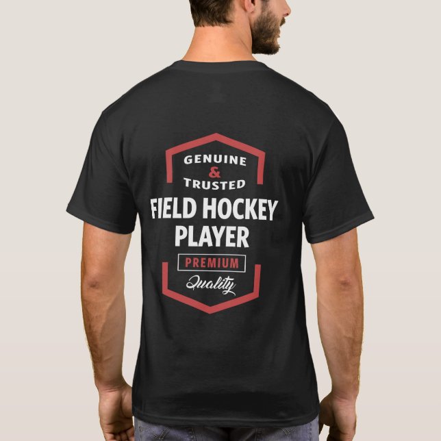 Camiseta Jugador de hockey sobre hierba | Ideas de regalo (Reverso)