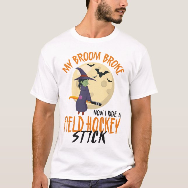 Camiseta Jugador de hockey sobre hierba mi cuarto roto ahor (Anverso)