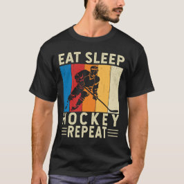Camiseta Jugador de hockey sobre hierba repite divertido