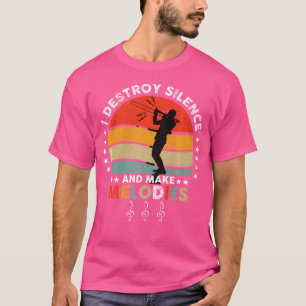 Camiseta Jugador de instrumentos de latón Trombone Musical 