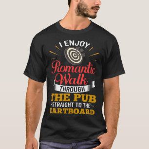 Camiseta Jugador De Juego De Dardos Máquina De Dardos Depor
