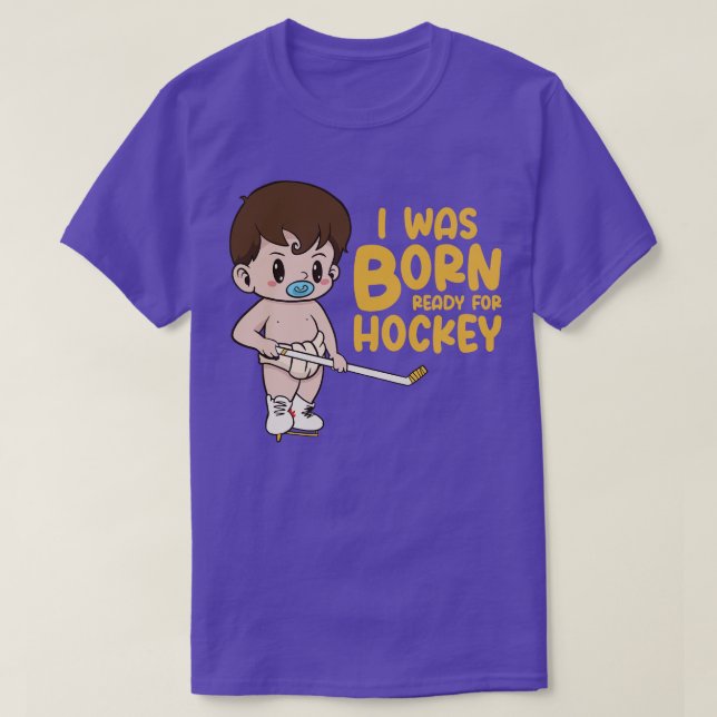 Camiseta Jugador de juego de entrenador deportivo de hockey (Diseño del anverso)