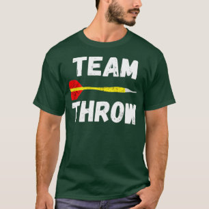 Camiseta Jugador de juego Flechas de tablero de dardos de T