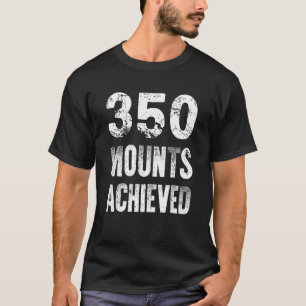 Camiseta Jugador de juego MMO logró 350 monturas