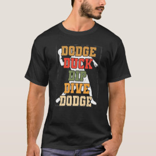 Camiseta Jugador De Juegos De Bolas De Buceo Dip Dive Funny
