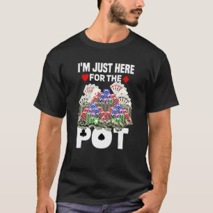 Camiseta Jugador de juegos de cartas de juegos de Casino Po