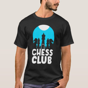 Camiseta Jugador de juegos de hobby de ajedrez club